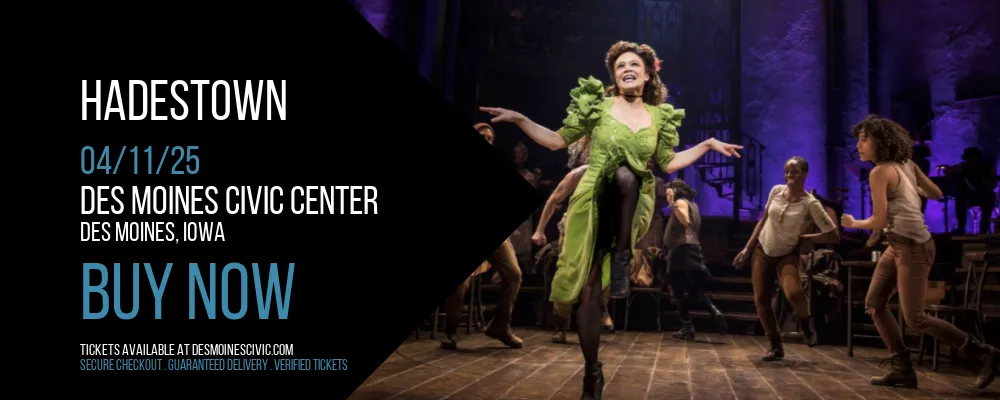 Hadestown at Des Moines Civic Center